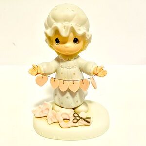 Rare Precious Moments Figurine You Have Touched So Many Hearts Vintage Figurine